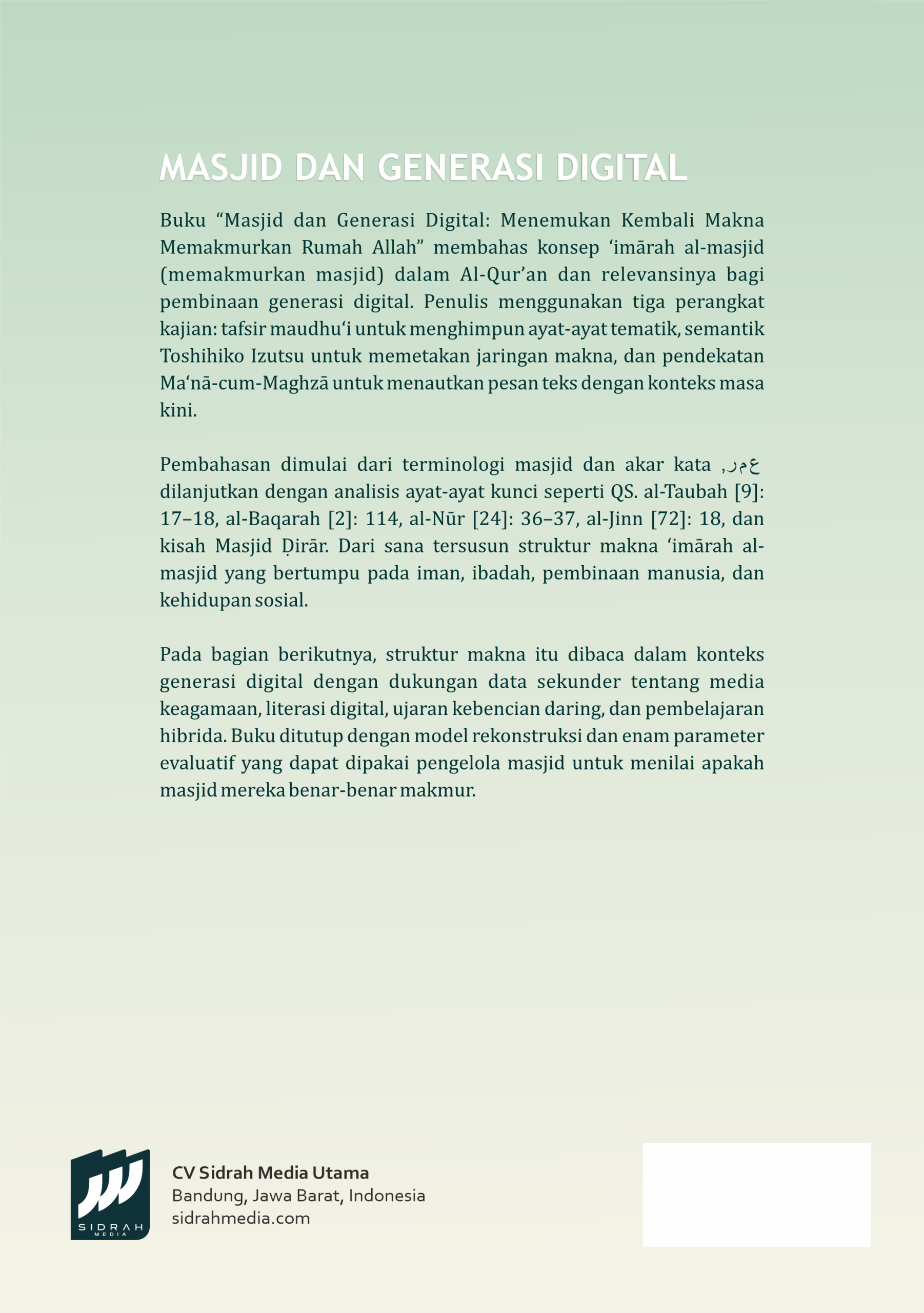 Masjid Dan Generasi Digital - Image 3
